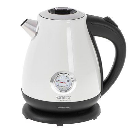 Camry | Kettle with a thermometer | CR 1344 | Electric | 2200 W | 1.7 L | Stainless steel | 360° rot